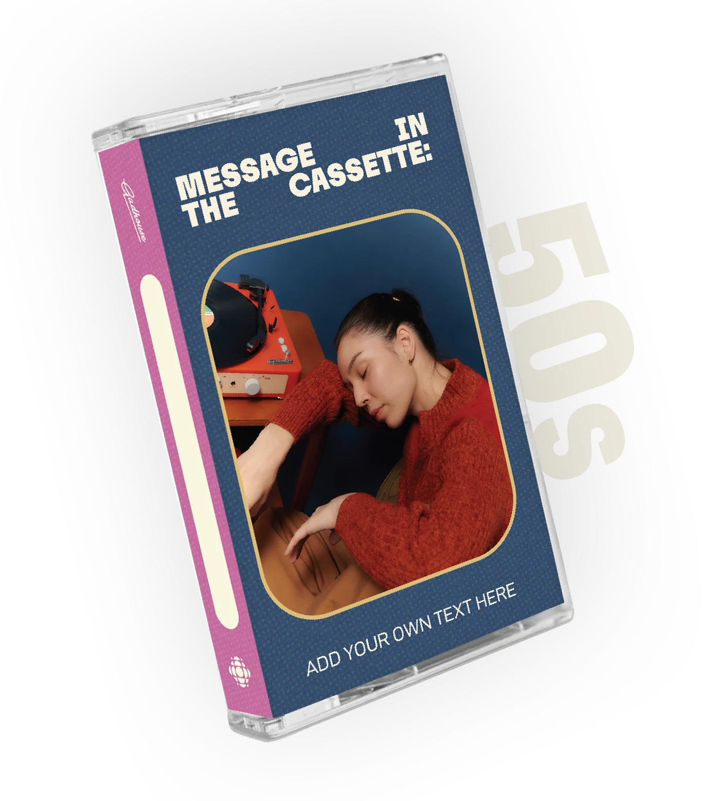 50s cassette design preview